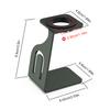 Charging Stand Dock Holder Metal Dock Anti-Slip Charger Dock Stand Bracket Holder for Google Pixel Watch 2/Fitbit Ace LTE
