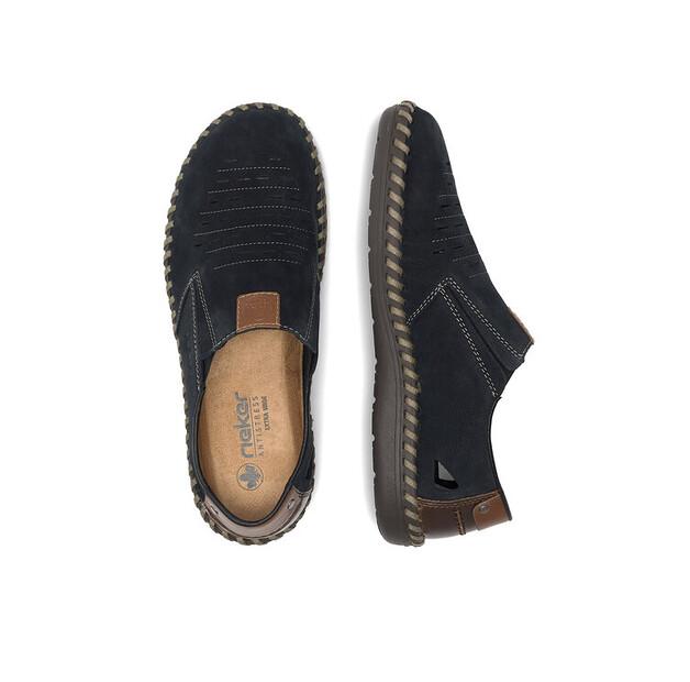 Полуботинки Rieker B2457-14 тёмно-синий