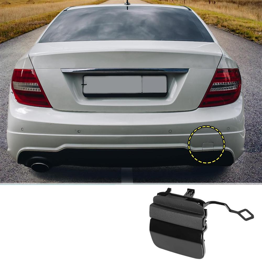 Rear Right Bumper Tow Hook Eye Cover Cap Primer Fit For Mercedes-Benz 2058853303