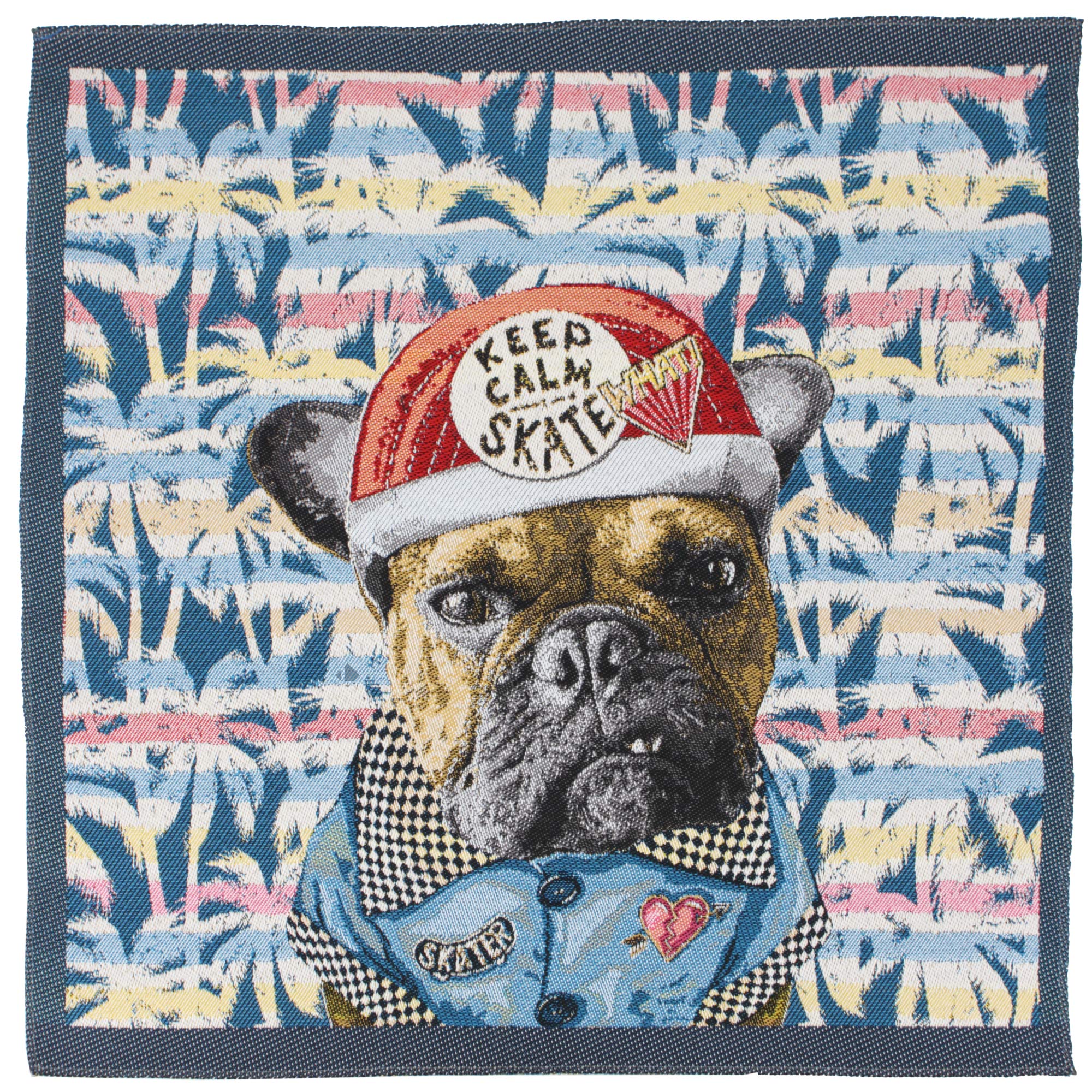 Carré jacquard SKATER