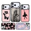 Ballerina Ballet Shoes Dance Girl Phone Case Cover for IPhone 11 12 13 14 15 16e 17 Pro Max Coque for IPhone 17 Air
