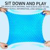 Gel Seat Cushion, Summer Breathable Honeycomb Design for Pressure Relief, Alleviates Back and Tailbone Pain, Ideal for Home