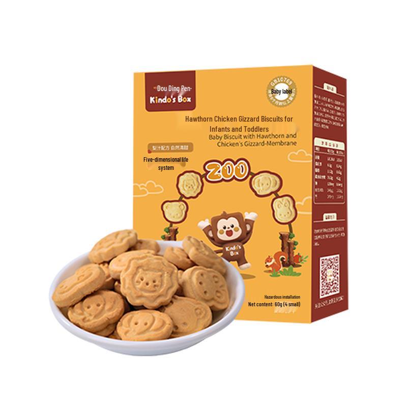 Dou Ding He Baby & Toddler No Sugar Teething Crackers