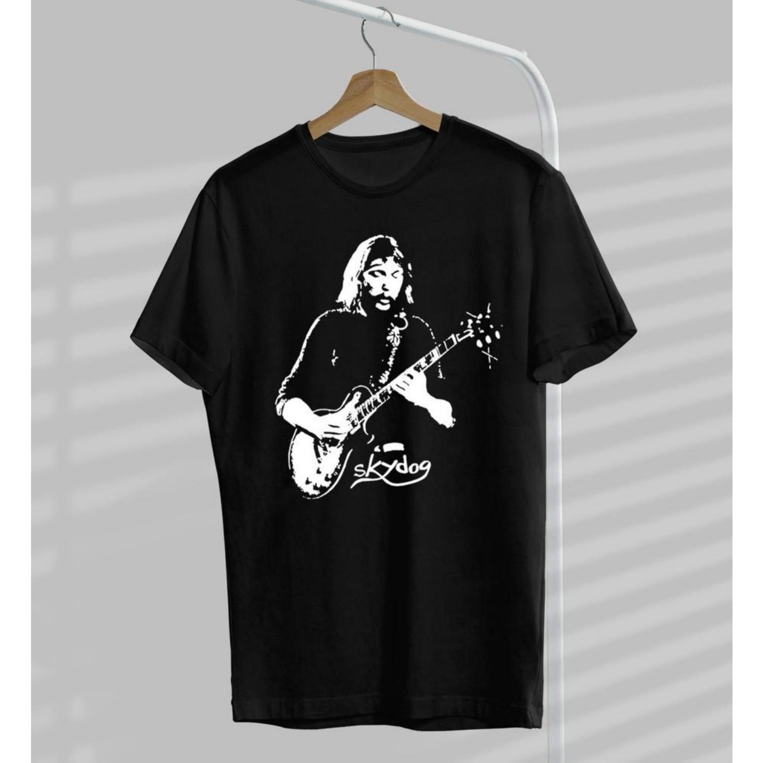 SALE Duane Allman Guitar The Allman Brothers T-shirt Black All Sizes Unisex T-Shirt S чёрный