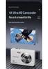 4K HD Mini Portable Camera with 16x Digital Zoom and Beauty Filters