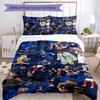 Set Biancheria da Letto Mbappe Copripiumino Traspirante con Federe Biancheria da Letto Decorativa per Camera da Letto Decorazione Casa Regalo di Compleanno