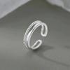 New Design Rings for Women Geometric Irregular Adjustable Opening Finger Ring Luxury Jewelry Gifts Party Accessories Ring