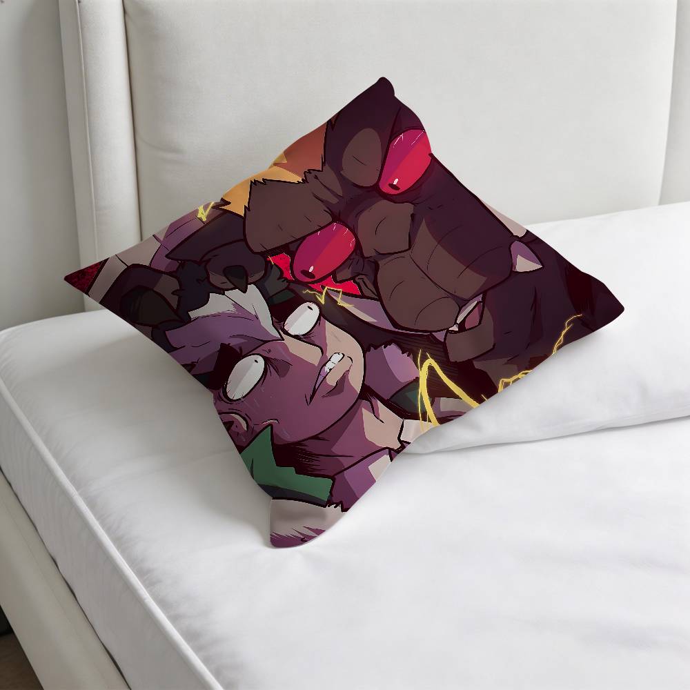 Funny MMonster HHunter Printed Pillowcase Soft Polyester Pillow Cover Home Bedding Decor Print Gift No Pillow Core