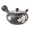 White Cherry with a Mesh for Roasted Green and Brown Rice Made In Tk011 Tokoname-yaki Teapot, Takeharu, Blossom, 300ml, Sash, Deep-steamed Tea, Tea,