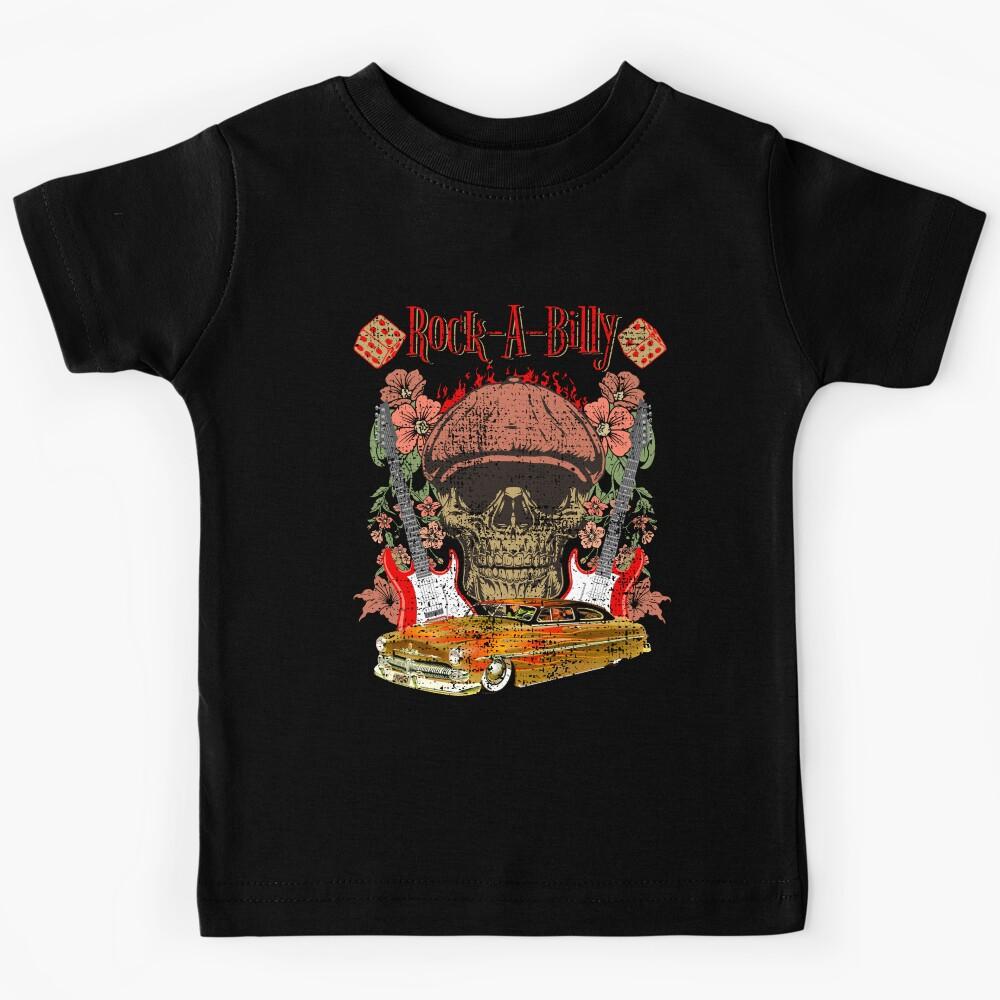 Hot Rod Art Retro Vintage Classic Car Rock-A-Billy Rat Rod Vintage Edition Kids T-Shirt 140