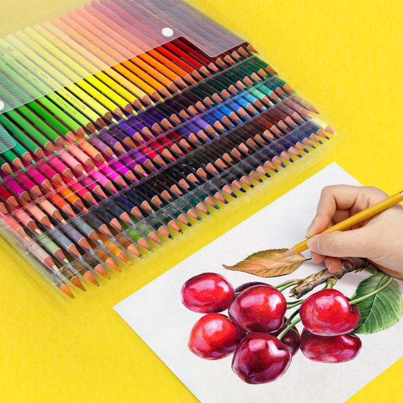 Exclusive Set: 260-Color Oil-Based Colored Pencils for Students & Graffiti Artists