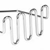 1-PC Stainless Steel Potato Masher-Wavy Design Manual Masher for Perfect Mashed PotatoesIdeal for Christmas Baking & Kitchen Use