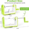 Vegetable Spiralizer Vegetable Cutter Spaghetti 5 In 1 Manual Spiral Slicer Julienne Spaghetti Zucchini Tool Zucchini Spaghetti Tool for Vegetables
