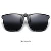 Trendy Polarized Clip-on Sunglasses for Myopia: UV Protection, Night Vision, Driving & Fishing, Unisex