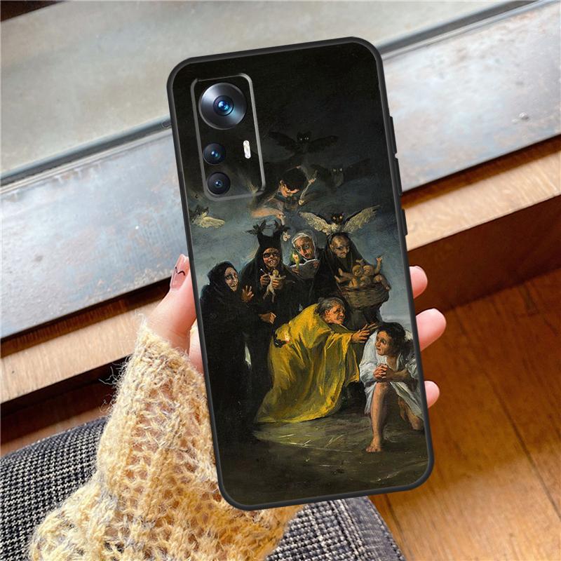Spain Francisco Goya Art Case For Xiaomi 11T 12T Pro 11 12 13 Lite Cover For POCO X3 X4 X5 Pro M4 F3 F4 GT F5 C40