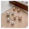 Fixed Clothes Brooch Pin Simulation Pearl Scarf Shawl Clip Buckle Sweater Cufflink Brooch Ladies Jewelry AVE