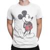 Streetwear T Shirt Mickey Friends Mickey Mouse Vintage Portrait Cotton T-Shirts  Hippie Tshirt for Male Summer Short Sleeve Tops