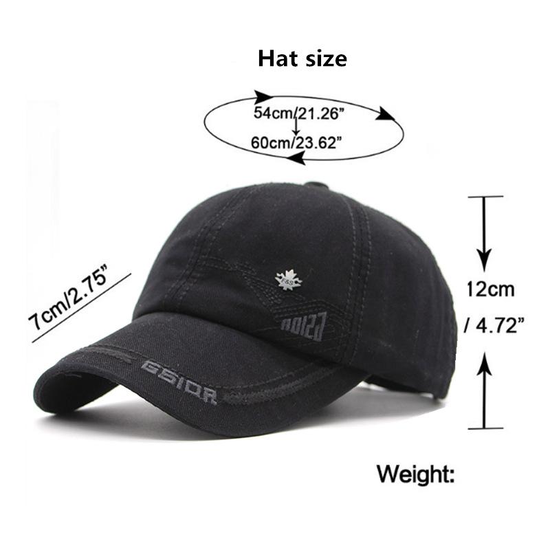 Cap, Men'S Cotton Baseball Cap, Spring And Autumn Sun Hat, Tourist Eaves Hat, Women'S, Hiking Hat