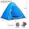 Instant Open Fully Automatic Winter Fishing Tent - No Assembly Needed, Thickened for Warmth and Cold Protection, Ideal for Camping and Ice Fishing.