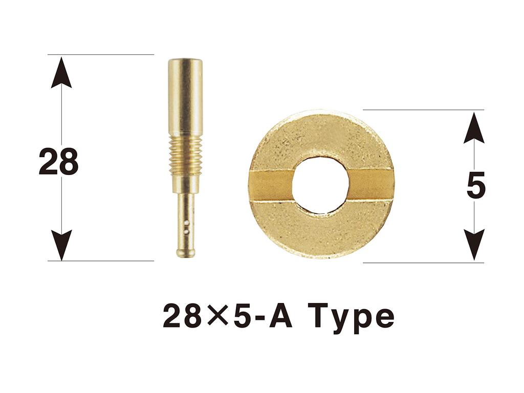 POSH FAITH Motorcycle Supplies Pilot Jet 3 Oversized Pilot Jet Set (28X5-A) [Compatibility] DIO-ZX(7PS) | KSR110(-2008) 756004-10