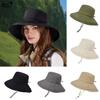 Outdoor Sun Protection Hat For Women Men With Waterproof Quickdry Nylon Wide Brim Summer Fishing Cap
