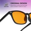 Blue Light Blocking Italian Style PC UV 8082Z01 [Cyxus] Glasses, Glasses, Glasses, Non-Prescription, Ultra-Lightweight, Protection, Stylish, Unisex,