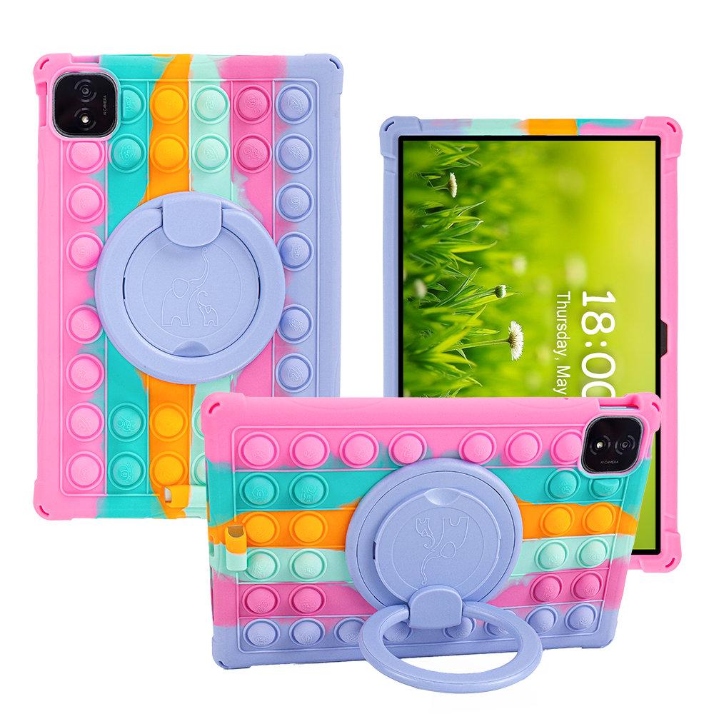 Weiche Ständerhülle für Honor Pad GT Pro Rod2-W6912.3inch Magic Pad 2 Rod2-W09 Drehbarer Blasen-Silikongriff Tablet-Hülle