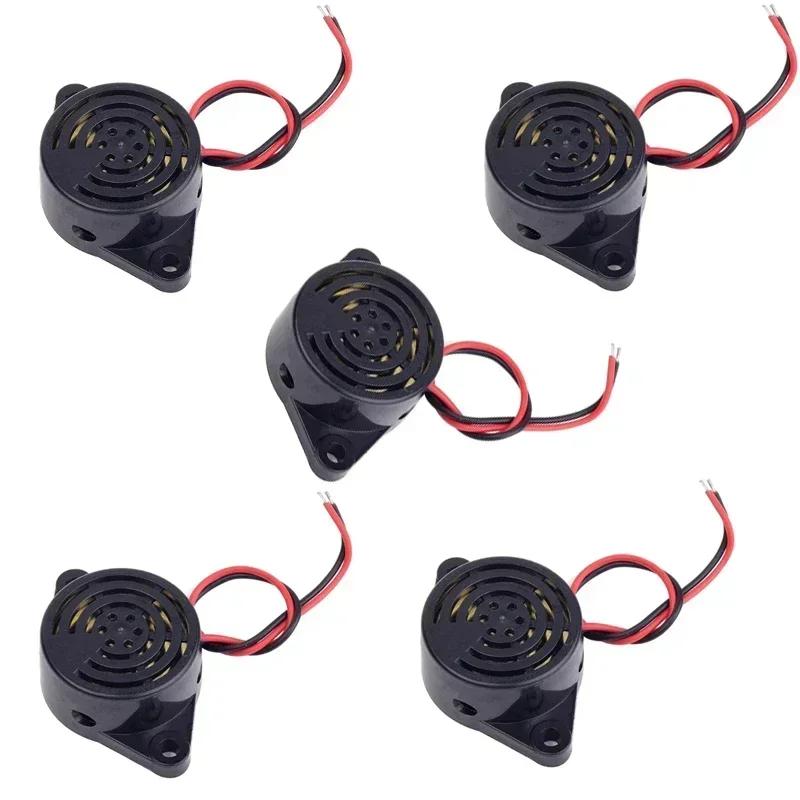 5/10pcs SFM-27 95DB Alarm High-decibel 3-24V  Electronic Buzzer Active Buzzer Beep Alarm Intermittent Continuous Sound SFM27