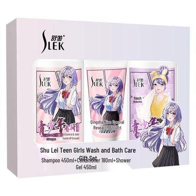 Slek Teen Girls Bath & Hair Care Gift Set