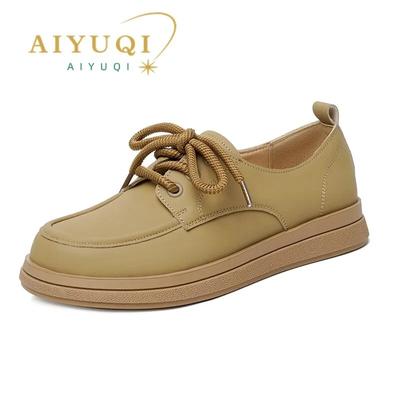 Women's Flats Shoes Straps Student Shoes Women British Style Large Size Spring Shoes Women