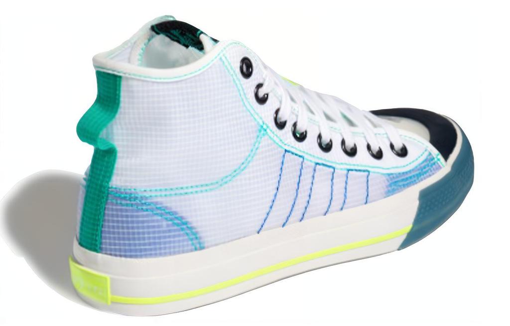 Adidas Nizza High Rf 'White Lush Blue' FY3093