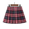 Girl Skirt Pleated School Uniform Teen A Line Pleated Plaid Skirt JK Dance Performance Outfit Kid