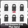 Compatible for Dreame D10 Plus Gen2 Replacement Main Side Brush HEPA Filter Mop Pad Dust Bags Spare Parts Accessories