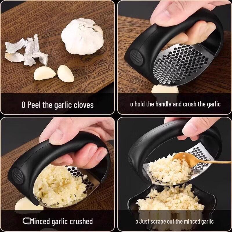 Qiwei Manual Silicone Garlic Press