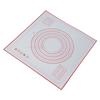 Silicone Pastry Mat 60 X 60cm/23.6 X 23.6in Fondant Mat with Measurement for Rolling Dough