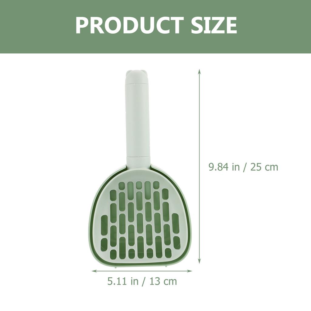 Multi-Function Cat Litter Scoop Large Capacity Comfortable Handle Efficient Sand Leakage Pet Cleaning Shovel Portable Household