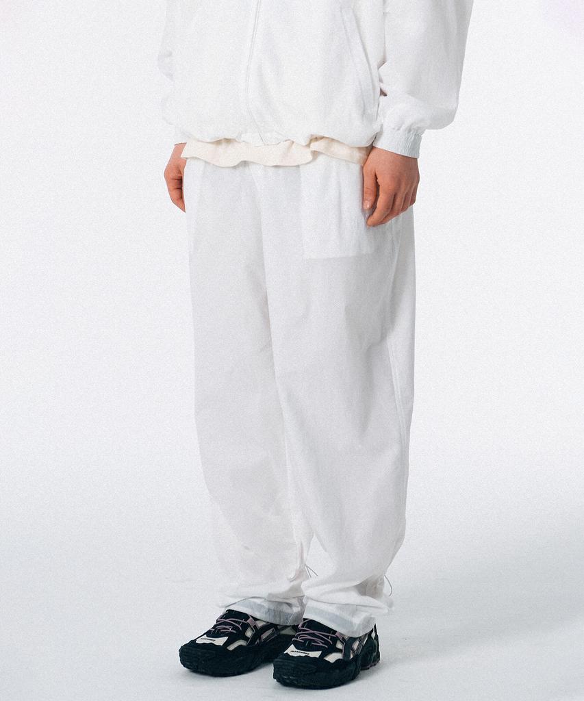 SCULPTOR Classic Wind Pants White
