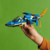 LEGO Ninjago Jay's Lightning Jet EVO Building Toy for Kids 6-9 Years Old, Educational Block Set, Gift Idea