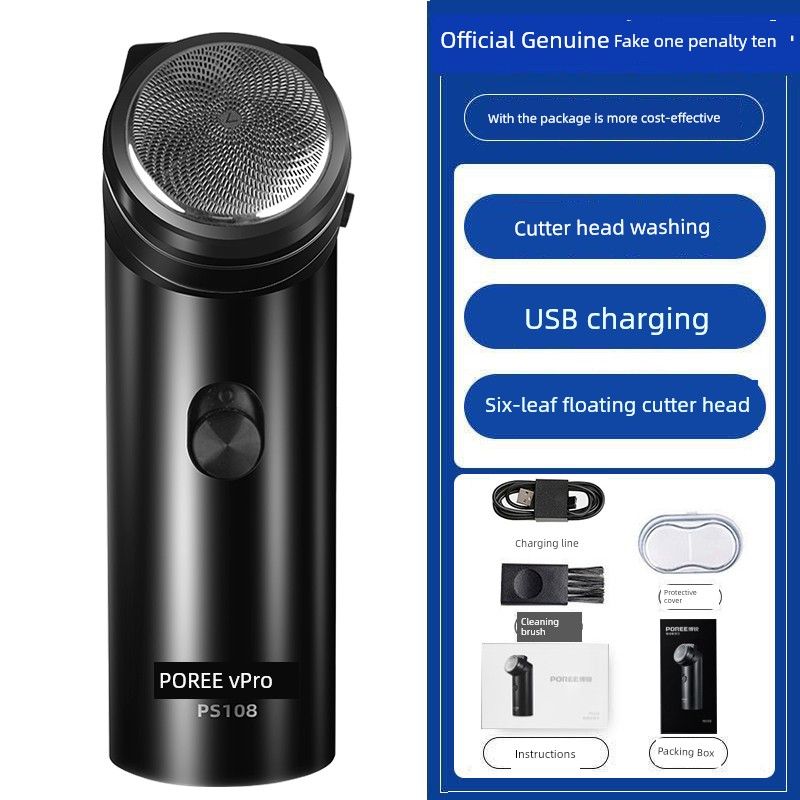 

FLYCO Compact Travel Portable Smart Shaver Ps108 Standard Configuration