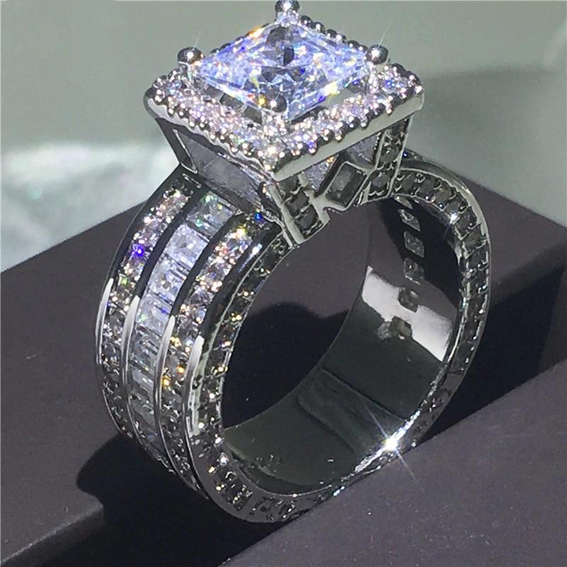 Silver Fashion Engagement Ring for Women