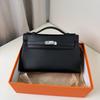 Neue Kelly Bag Mode Schulter Echte Leder Tragbar Mini Ketten Tasche Rindsleder Kleine Quadratische Tasche