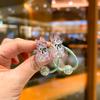 2PCS New Cute Sparkling Wave Point Cat Princess Headwear Kids Elastic Hair Bands Children Hair Ropes Girls Hair Accessories