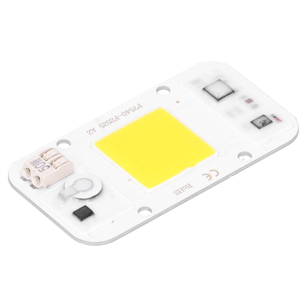 20W 30W 50W 220V LED COB Chip Lamp Panel WeldingFree White Warm Light Full Specturm