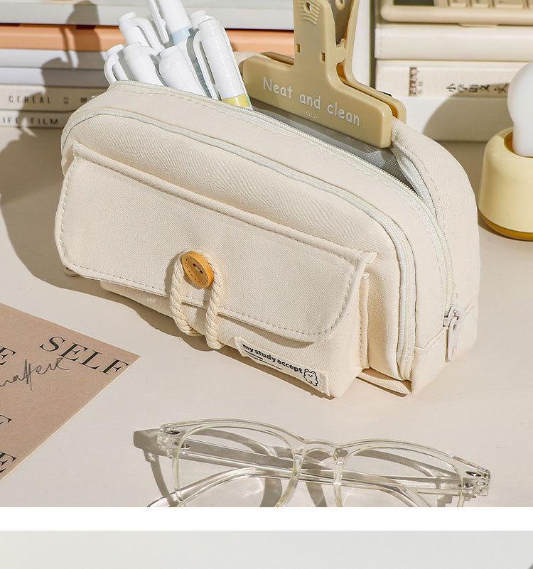 Japanese Style Large Capacity Pencil Case for Students