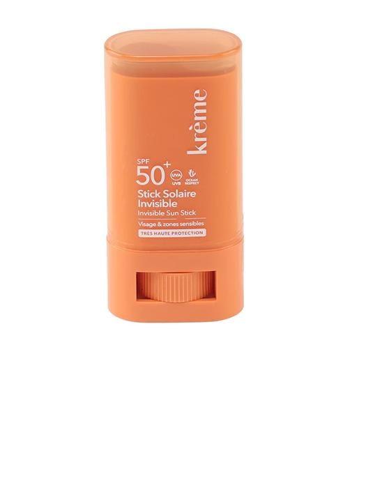 Stick solaire - KREME - Invisible SPF 50+ - 19g - Waterproof - Pour toute la famille