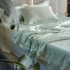 Ultra-high-end 100% Lyocell Jacquard Summer Blanket Set or 1 Pcs Natural Plant Fabric Cooling Quilt Mulberry Silk Fill Comforter