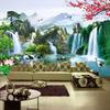 3d Waterfalls Wallpaper Nature Landscape Wall Mural Living Room Tv Sofa Study Classic Wall Papers Home Decor