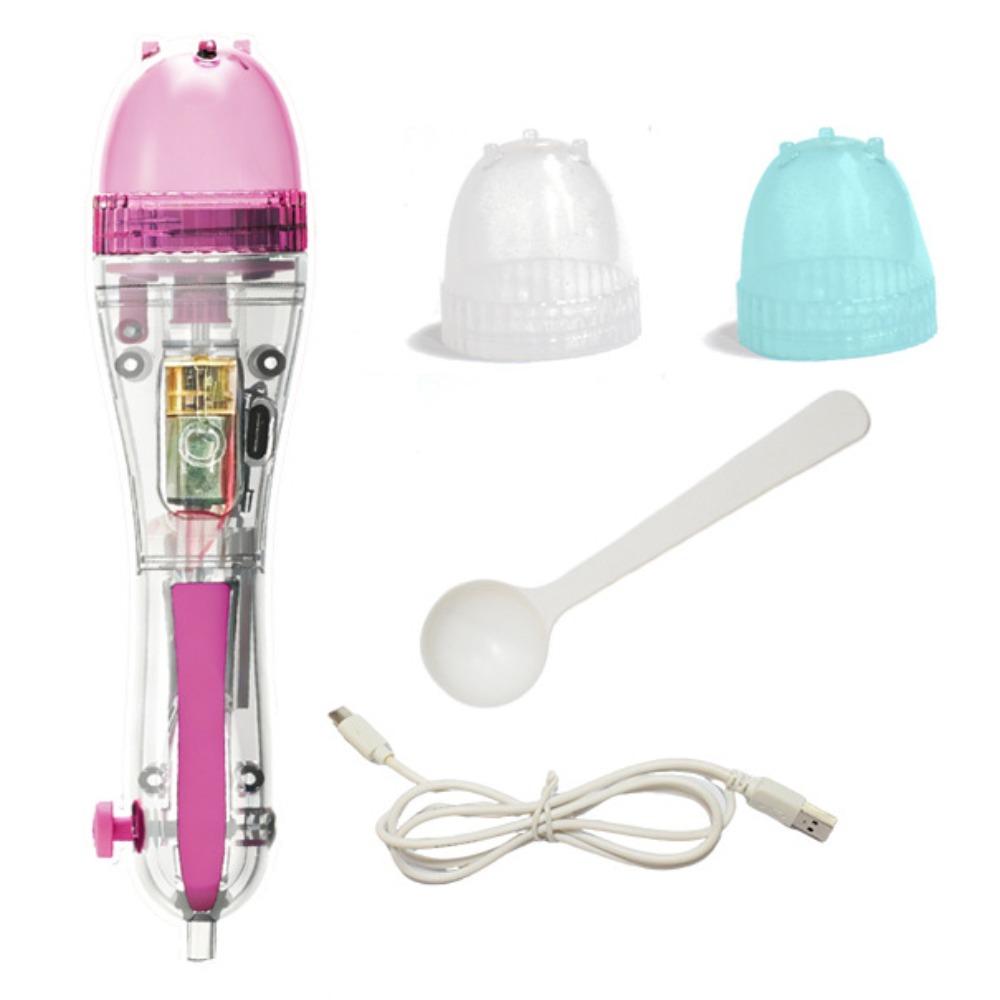 Efficient Automatic Fuse Bead Pen Ergonomic Bead Positioning Pen Bead Placement Tool  Pixel Puzzle розовый