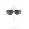 Pristine CHANEL Pilot Sunglasses Logo Matelassé Double Bridge black Women 4294 Used