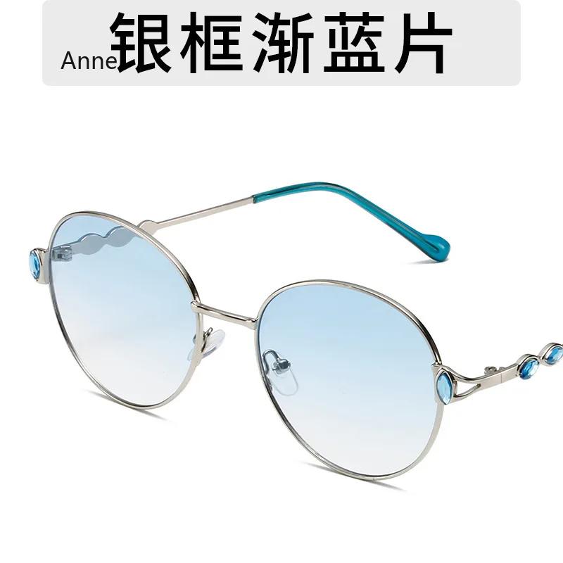 Vintage Sunglasses Women  Optical Eyeglasses Frame Designer Polarized Sun Glasses Ultraviolet-proof Polygonal Sunglasses New